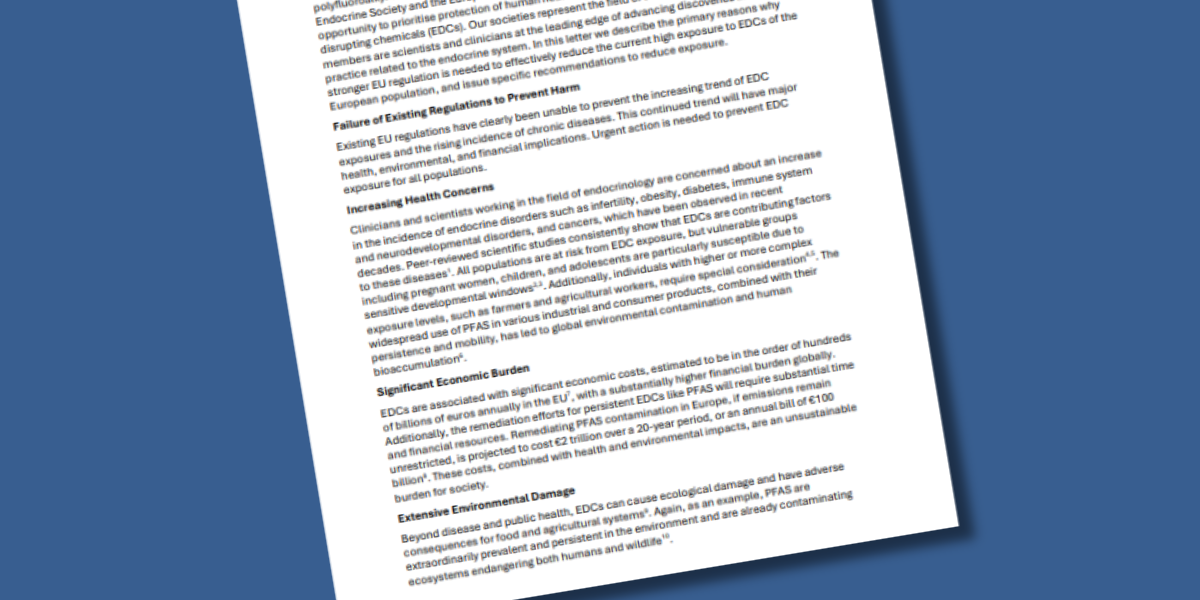 The European and international endocrine community send an open letter ...